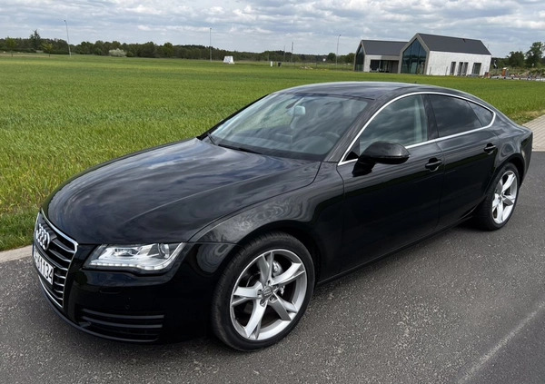 Audi A7 cena 62500 przebieg: 255000, rok produkcji 2012 z Śrem małe 781